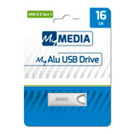 MyMedia MyAlu 16GB USB 3.2 Gen 1 Drive