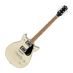 Gretsch G5222 Electromatic Double Jet BT with V-Stoptail, Laurel Fingerboard, Vintage White