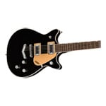 Gretsch G5222 Electromatic Double Jet BT with V-Stoptail, Laurel Fingerboard, Black