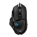 Logitech G502 HERO Wired Gaming Mouse 25.6K dpi Black