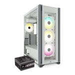 Corsair 7000X RGB White PC Case + Corsair RM750x PSU Bundle