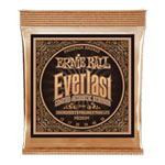 Ernie Ball Everlast Coated Phosphor Bronze Medium Gauge 13-56 Acoustic Guitar Strings