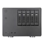 SilverStone SST-CS351B Micro-ATX Case with 5-bay SATA/SAS Hot-Swappable NAS Chasis