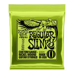 Ernie Ball Regular Slinky 10-46 Gauge Electric Guitar Strings (12 packs)