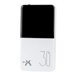 PowerX 30KmAh Fast Charge Powerbank with LCD Display & Flashlight