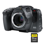 Blackmagic Pocket Cinema Camera 6K G2 with free 64GB Sony Tough SDXC