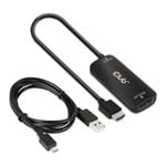Club 3D HDMI+ Micro USB to DisplayPort Active Adapter
