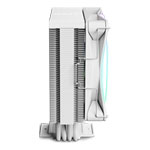 NZXT T120 RGB White Intel/AMD CPU Cooler with 120mm RGB Fan