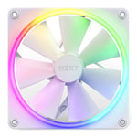 NZXT F140 RGB 140mm PWM Single High Airflow Fan White