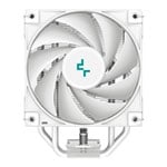DEEPCOOL AK400 White CPU Cooler, 1x 120mm Fan, Single Tower, 4x Direct Touch Copper Heatpipes, Intel