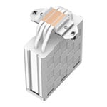 DEEPCOOL AK400 White CPU Cooler, 1x 120mm Fan, Single Tower, 4x Direct Touch Copper Heatpipes, Intel