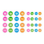 RODE - COLORS 2 Identification Set For Wireless GO & Lavaliers