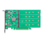HighPoint Rocket 1104 M.2 NVMe HBA PCIe Gen3 Storage Solution Card