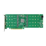 HighPoint Rocket 1508 M.2 NVMe HBA PCIe 4.0 Storage Solution Card