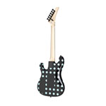 Kramer Nightswan Electric Guitar - Black with Blue Polkadots