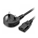 Thermaltake 1.8m Kettle Lead IEC C13 UK Power Cable