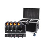 Equinox Fusion 100 Spot MKII (x4) and Flight Case