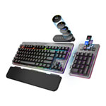 Mountain Everest Max Black RGB Cherry MX Red Refurbished Gaming Keyboard