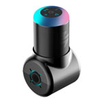 Ampere Shower Power Pro Hydropower Bluetooth LED Shower Speaker - Chrome