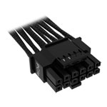 Corsair Premium Black Individually Sleeved 16-Pin PCIe 5.0 PSU Cable 600W TDP