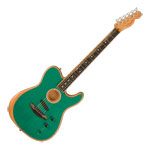 Fender Ltd Ed American Acoustasonic Telecaster - Aqua Teal