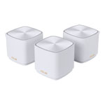 ASUS Dual-Band ZenWiFi XD5 (3-Pack) Home Mesh WiFi System - White