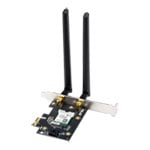 ASUS Tri-Band WiFi 6E/BT 5.2 AXE5400 MU-MIMO Wireless PCIe Add-In Card