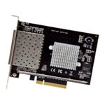StarTech.com Quad Port PCI Express 10G SFP+ Ethernet Network Card Adapter