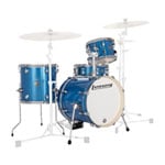Ludwig Breakbeats 4-piece Shell Pack with Snare Drum - Blue Sparkle