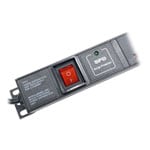 Powercool 1U PDU Vertical Type 12Way Surge Protector 1.8m UK Plug
