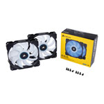 Corsair AF140 140mm Blue LED 3-Pin Refurbished Dual Fan Pack