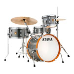 Tama Club-JAM 4pc Shell Pack with Snare Drum Galaxy Silver Incl. 4pc Hardware Set