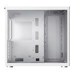 GameMax Infinity Mid Tower Tempered Glass White PC Gaming Case