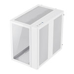 GameMax Infinity Mid Tower Tempered Glass White PC Gaming Case