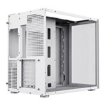 GameMax Infinity Mid Tower Tempered Glass White PC Gaming Case