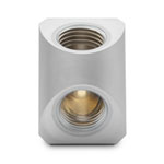 EK Quantum Torque Static FF 90° Satin Titanium Adapter Fitting