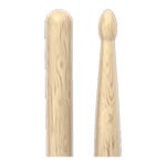 ProMark Classic Attack 5A Shira Kashi Oak Drumstick, Oval Wood Tip
