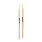 ProMark Classic Attack 7A Shira Kashi Oak Drumstick, Oval Wood Tip