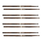ProMark Rebound 5A FireGrain Hickory Drumstick, Acorn Wood Tip, 4-Pack