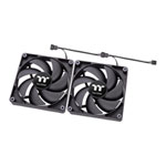 Thermaltake CT140 140mm Black Fan 2-Pack