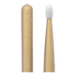 ProMark Classic Forward 7A Hickory Drumstick, Oval Nylon Tip