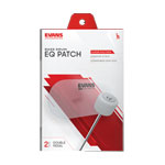 Evans EQ Double Pedal Patch, Clear Plastic