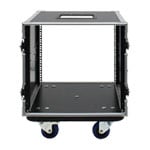 Elumen8 10U Rack Flight Case with Wheels
