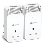 tp-link G.hn2400 Passthrough Powerline HomePlug 2x Ethernet Ports Kit