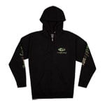 EVH Wolfgang Black and Camo Hoodie (Extra Extra Large)