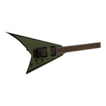 Jackson X Series Rhoads RRX24 Matte Army Drab with Black Bevels