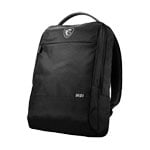 MSI G34 Essential Backpack, Padded, Mesh, Water-Repellent, up to 16" Laptops