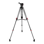 Cartoni Focus 10 Red Lock Mid Level Tripod Kit