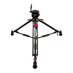 Cartoni Focus 10 Red Lock Mid Level Tripod Kit
