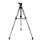 Cartoni Focus 8 Red Lock Mid Level Tripod Kit